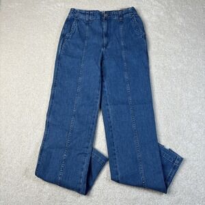 Madewell The Perfect Vintage Straight Jean Women's 25 Medium Wash High Waist NWT